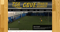 Desktop Screenshot of covesportsacademy.com